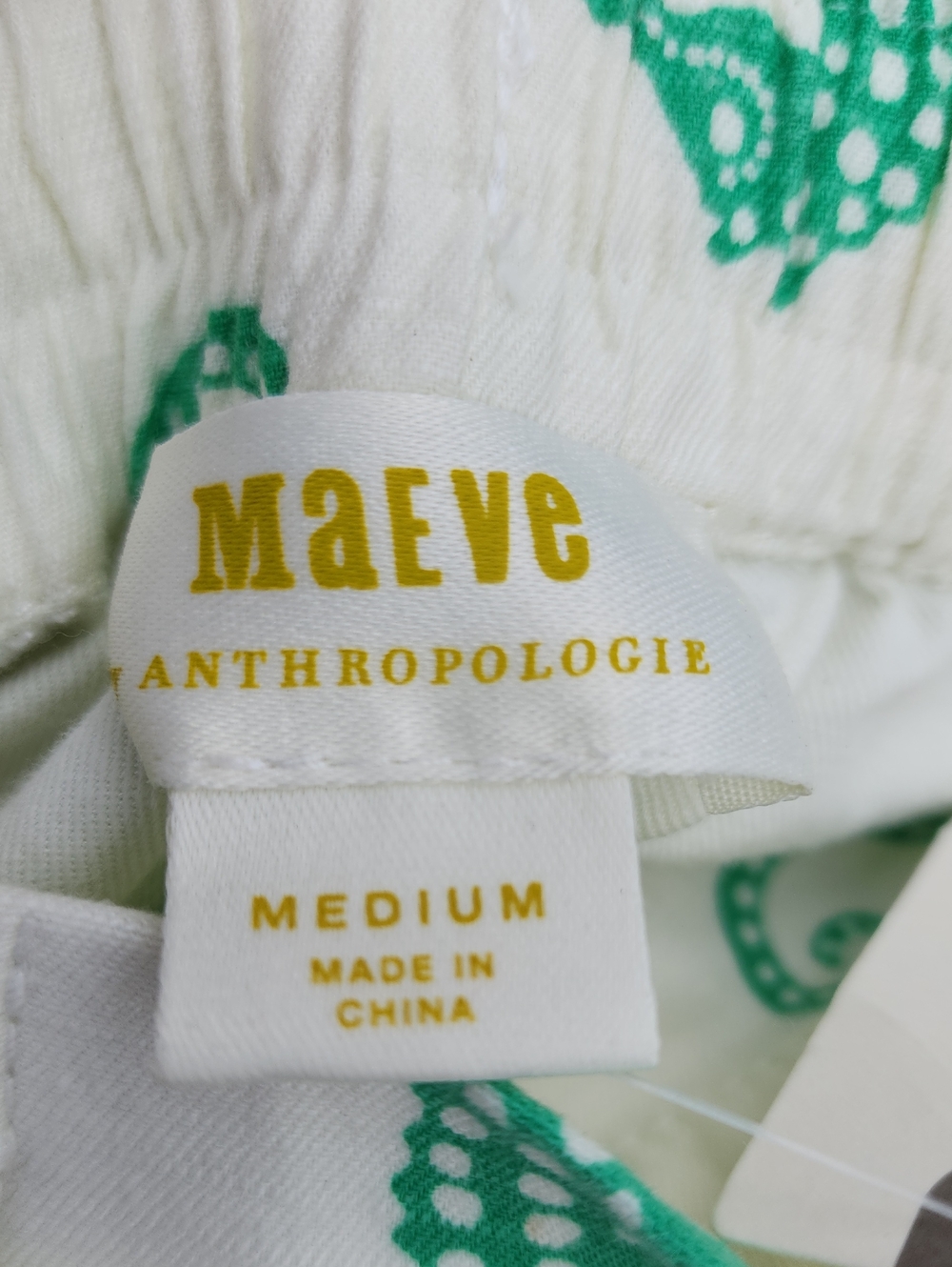 Maeve Escape Seahorse Print Drawstring Shorts Medium - Picture 8 of 16